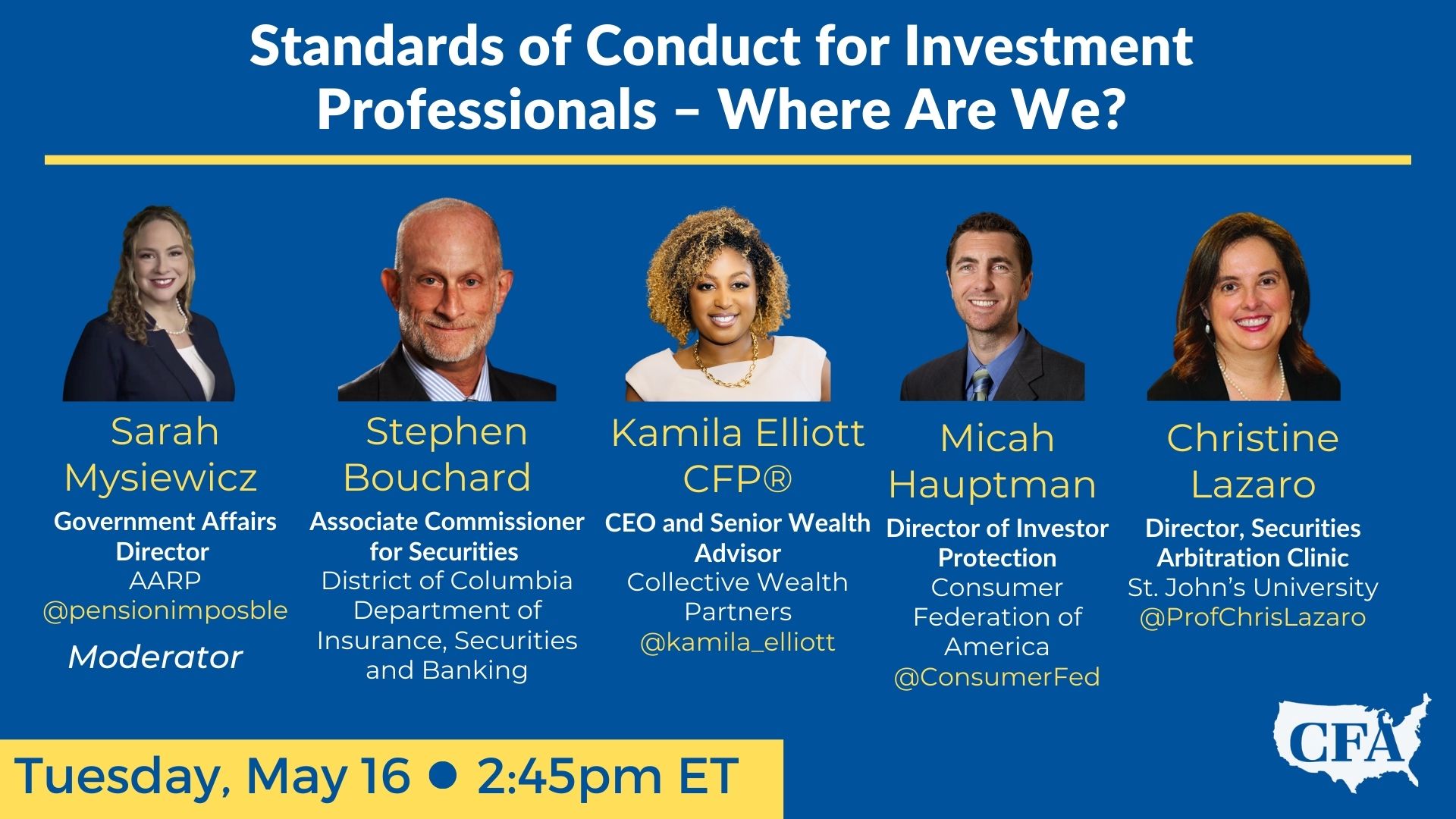 Standards Of Conduct May 16