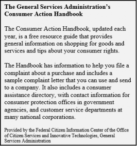 Consumer Complaints · Consumer Federation Of America